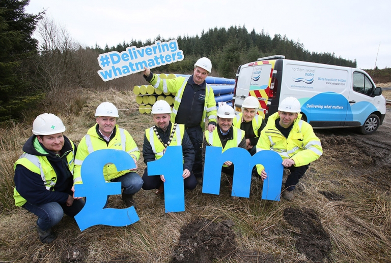 NI Water invests £1m to upgrade watermain supplying Fermanagh Reservoirs