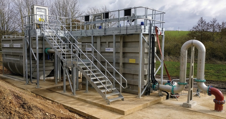 Eliquo Hydrok demonstrate their low P Schemes at Slade Hooton STW