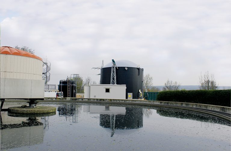 Energy production through anaerobic sludge stabilization