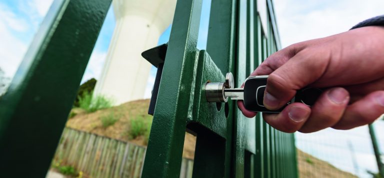 Safety of people and property is a key issue in the water industry