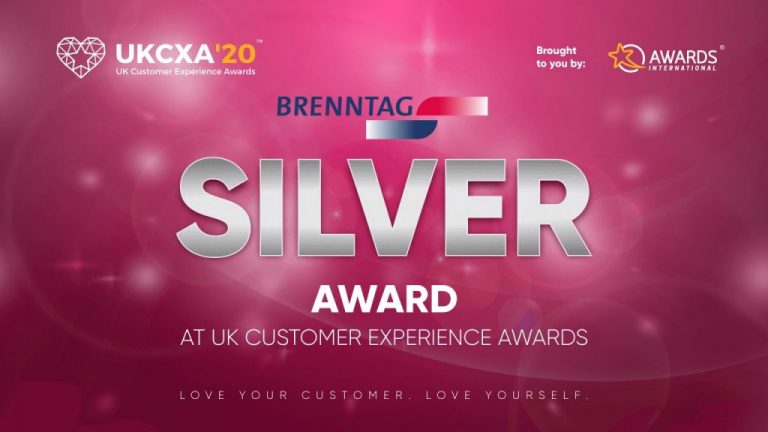 Brenntag wins UKCXA’20 Silver Award in the B2B Customer Experience Category