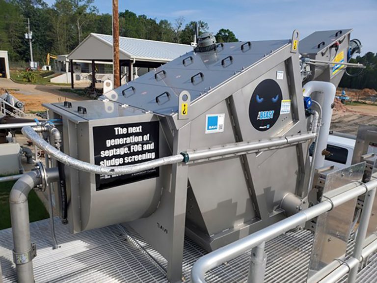 ‘The Beast’ is introduced to Woodhouse Mill treatment works