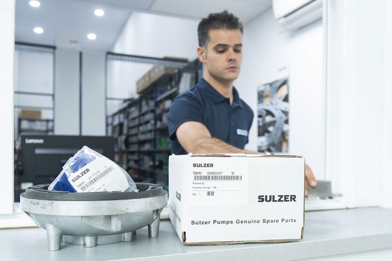 Sulzer’s large stock portfolio reduces customer risk