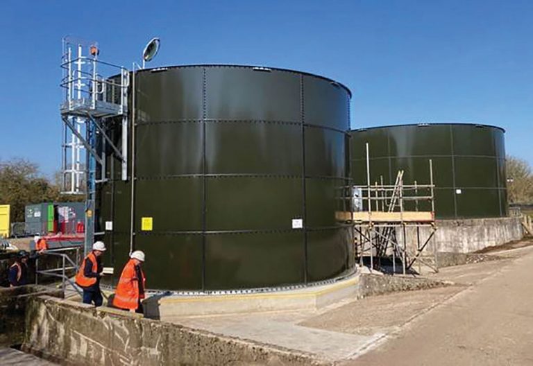 Anglian Water installs storm tank to protect rivers