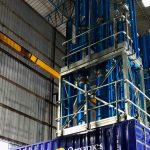 Thermal ammonia recovery facility