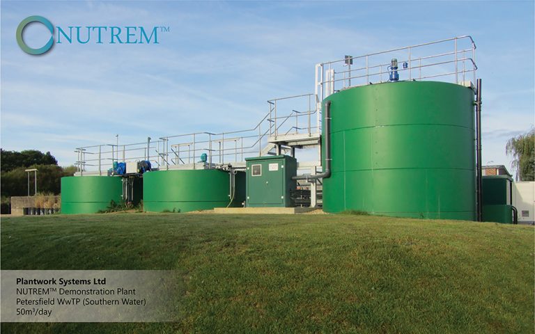 NUTREM® technology for Phosphorus & Nitrogen Removal – ground-breaking technology from Plantwork Systems