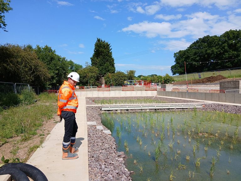 Green Recovery Programme invests in nature-based upgrades at treatment works