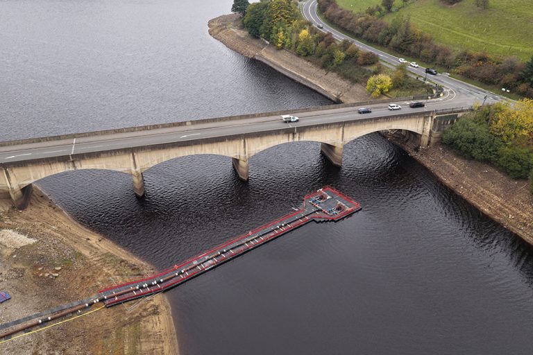 Overpumping at Ladybower Reservoir
