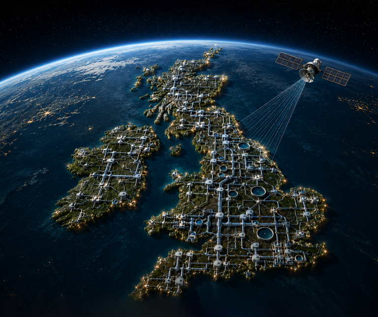 Connecting the gaps: how satellite solutions can power AI water networks